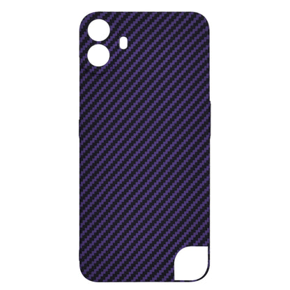 Custodia per Nothing CMF Phone 1, Techsuit, Carbonite FiberShell, Viola