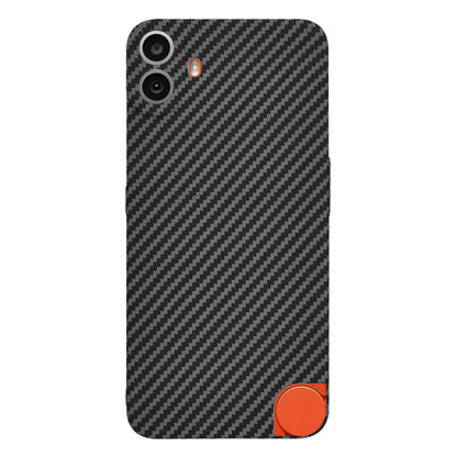 Case for Nothing CMF Phone 1, Techsuit, Carbonite FiberShell, Black