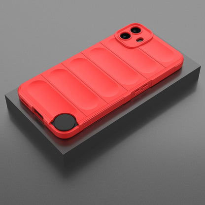 Custodia per Nothing CMF Phone 1, Techsuit, Magic Shield, Rossa