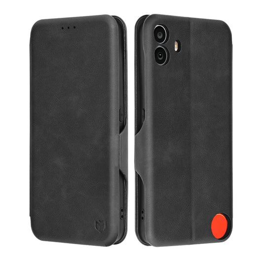 Custodia per Nothing CMF Phone 1, Techsuit, Safe Wallet Plus, Nera