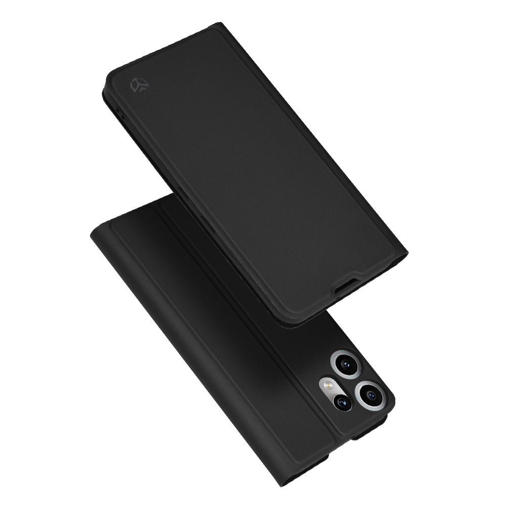 Custodia per Nothing CMF Phone 2 Pro, Techsuit, Magskin Book, Nera