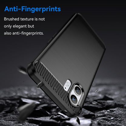 Custodia per Nothing Phone (2), Techsuit, Carbonio, Nera