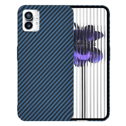 Custodia per Nothing Phone (1), Techsuit, Carbonite FiberShell, Turchese