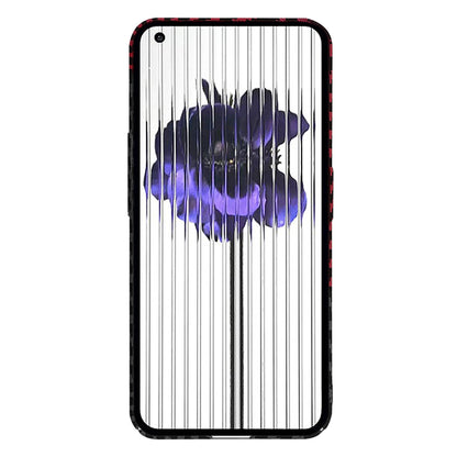 Custodia per Nothing Phone (1), Techsuit, Carbonite FiberShell, Nero Rosso