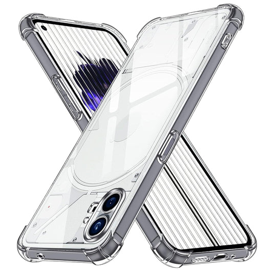 Custodia per Nothing Phone (1), Techsuit, Shockproof Clear, Trasparente