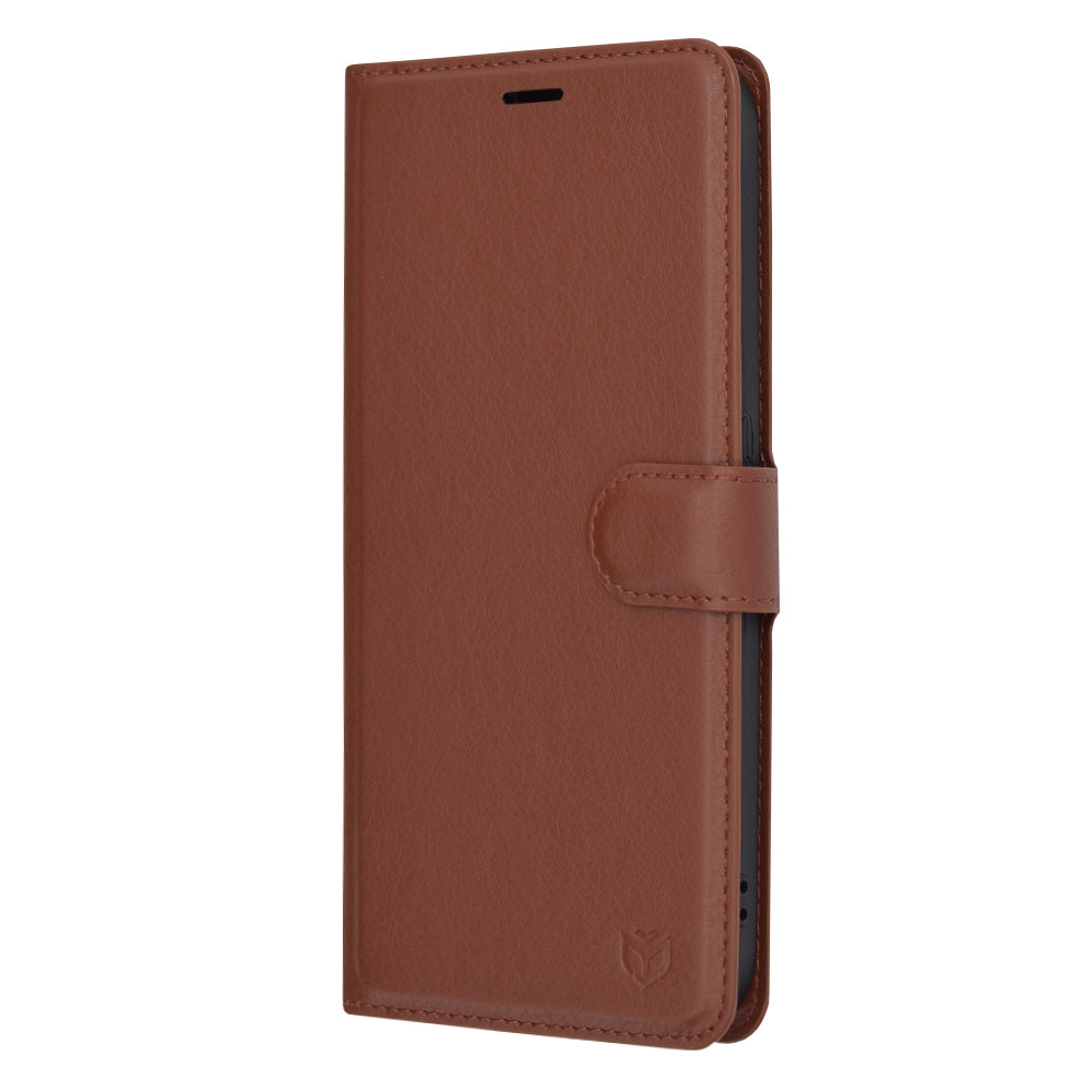 Custodia per Nothing Phone (2a) Plus / Phone (2a), Techsuit, Leather Folio, Marrone