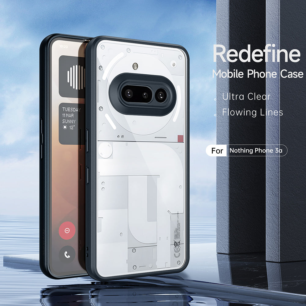 Custodia per Nothing Phone (3a), DUX DUCIS, Aimo, Nera