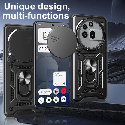 Custodia per Nothing Phone (3a) Pro, Techsuit, CamShield, Nera