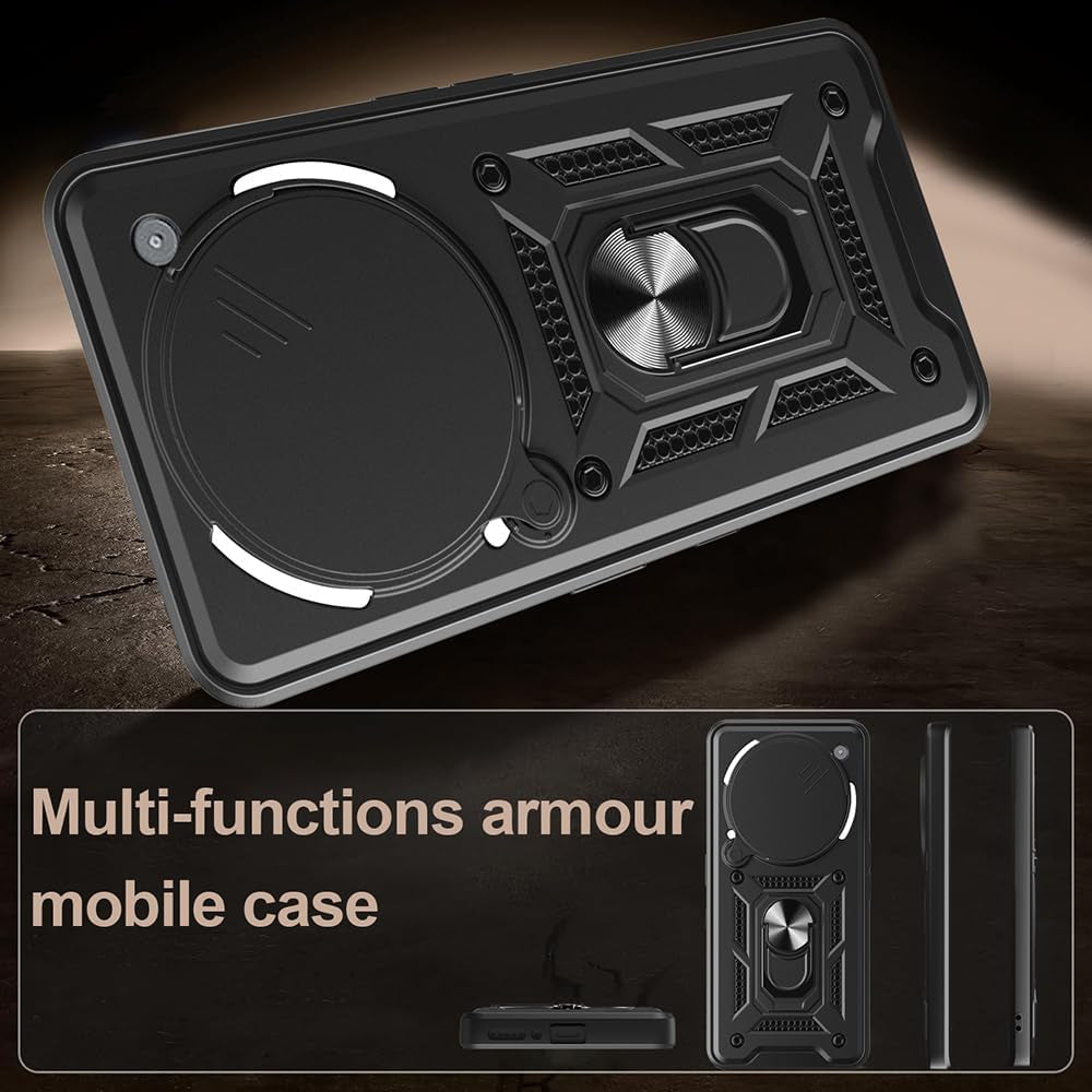 Custodia per Nothing Phone (3a) Pro, Techsuit, CamShield, Rosa