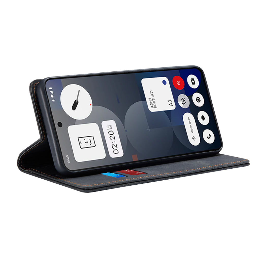 Custodia per Nothing Phone (3a) Pro, Techsuit, Confy, Nera