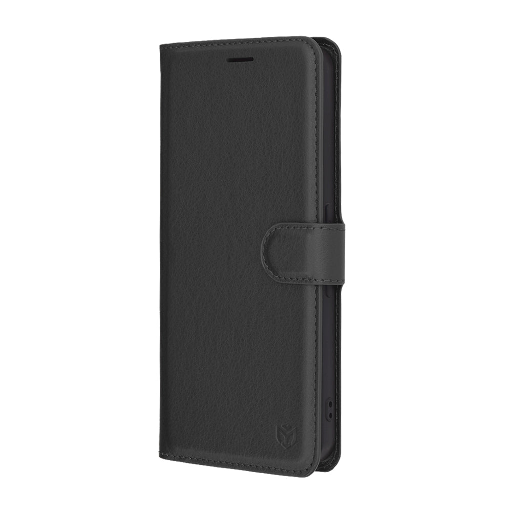 Custodia per Nothing Phone (3a) Pro, Techsuit, Leather Folio, Nera