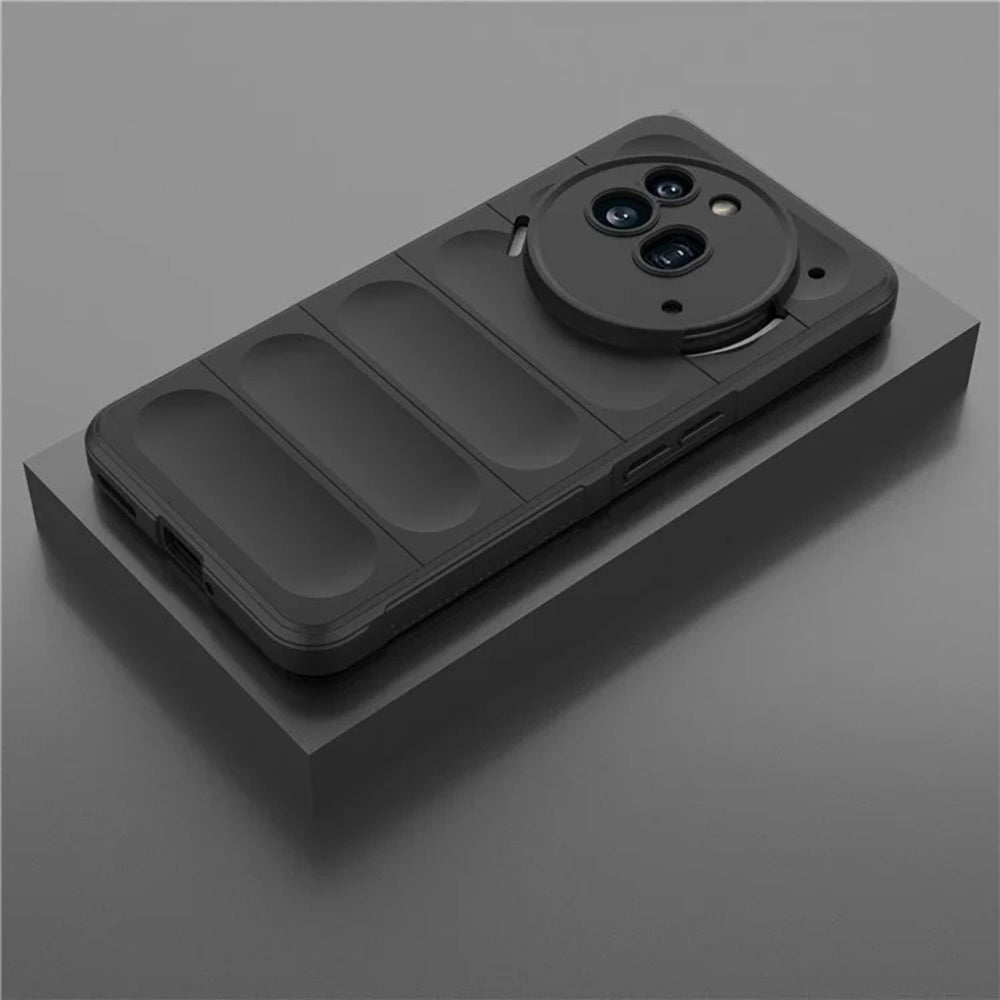 Custodia per Nothing Phone (3a) Pro, Techsuit, Magic Shield, Nera