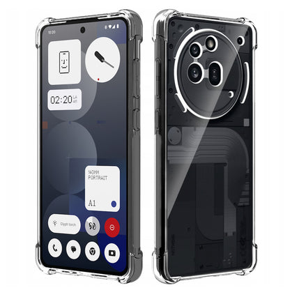Custodia per Nothing Phone (3a) Pro, Techsuit, Shockproof Clear, Trasparente
