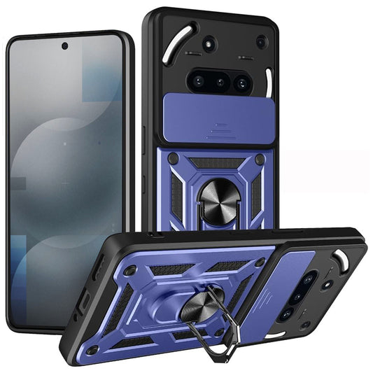 Custodia per Nothing Phone (3a), Techsuit, CamShield, Blu