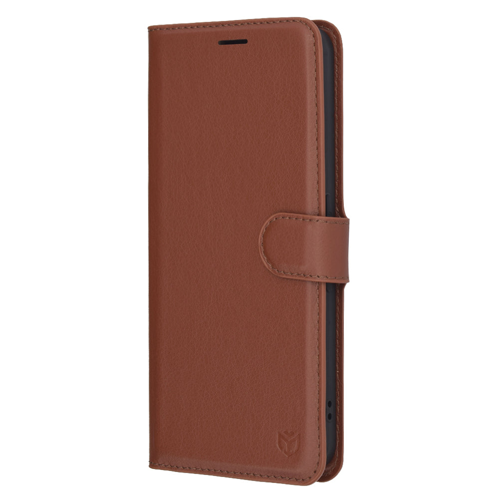 Custodia per Nothing Phone (3a), Techsuit, Leather Folio, Marrone