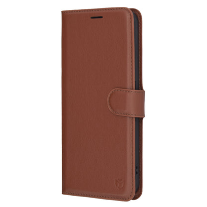 Custodia per Nothing Phone (3a), Techsuit, Leather Folio, Marrone