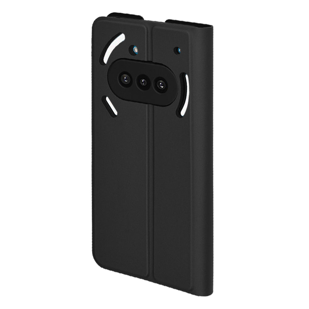 Custodia per Nothing Phone (3a), Techsuit, Magskin Book, Nera