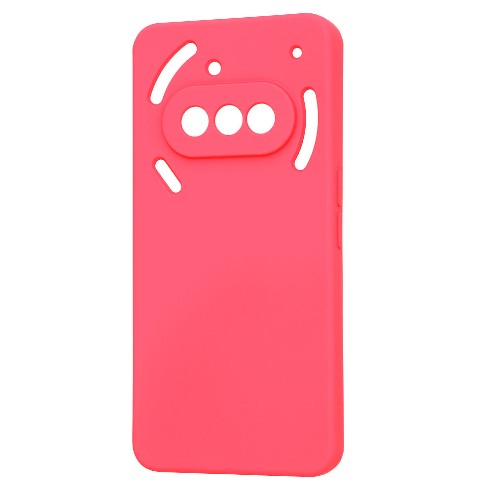 Custodia per Nothing Phone (3a), Techsuit, SoftFlex, Rosa Scuro