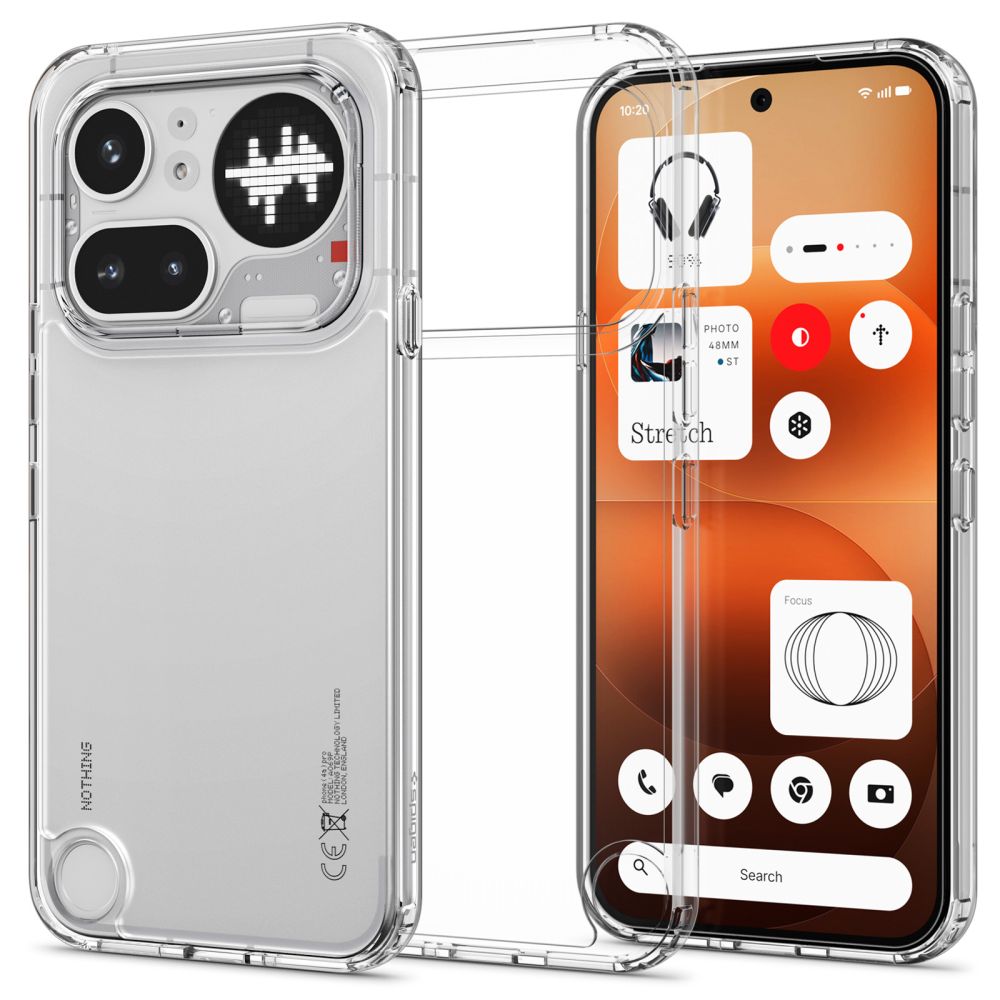 Custodia per Nothing Phone (4a) Pro, Spigen, Ultra Hybrid, Trasparente ACS11632