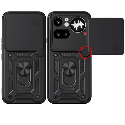Custodia per Nothing Phone (4a) Pro, Techsuit, CamShield, Blu