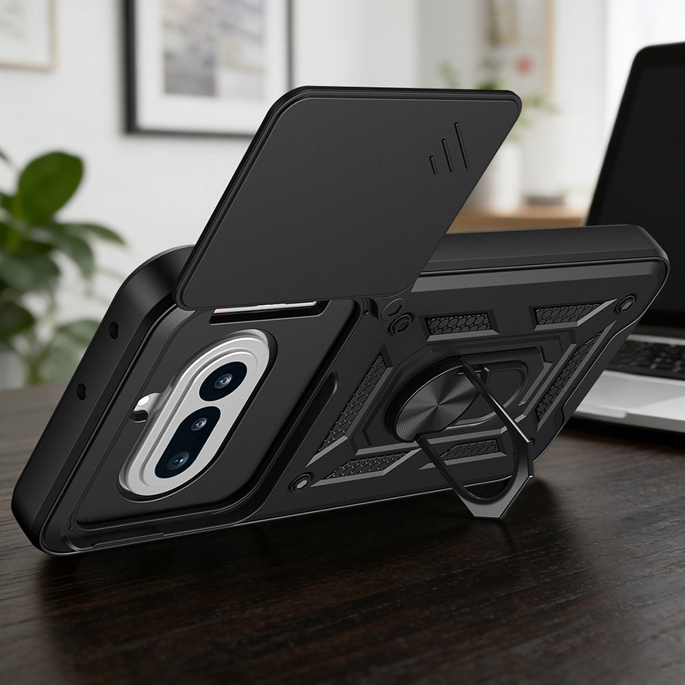 Custodia per Nothing Phone (4a), Techsuit, CamShield, Blu