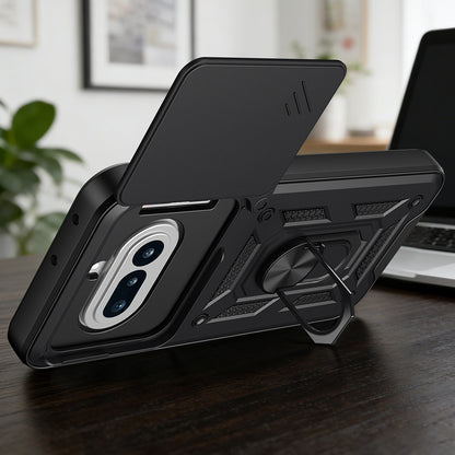 Custodia per Nothing Phone (4a), Techsuit, CamShield, Blu