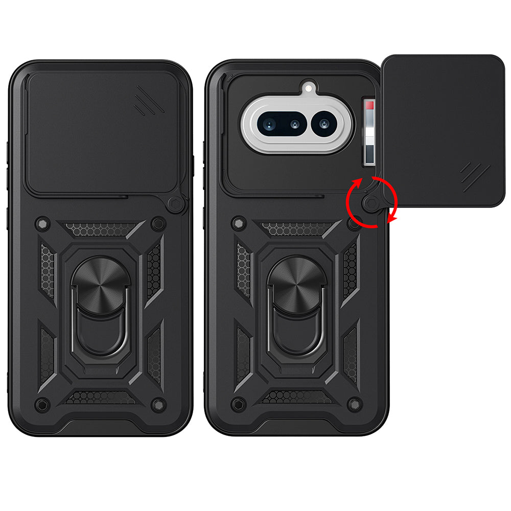 Custodia per Nothing Phone (4a), Techsuit, CamShield, Blu