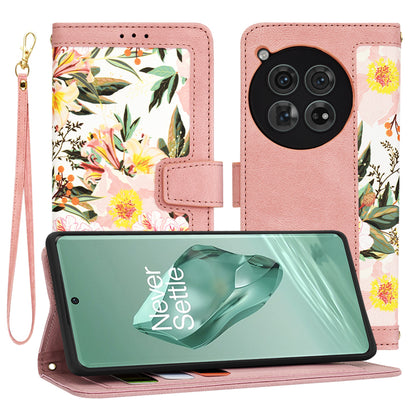 Custodia per OnePlus 12, Techsuit, FlipCraft, Rosa