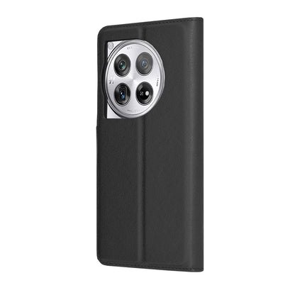 Custodia per OnePlus 12, Techsuit, Leather Folio, Nera