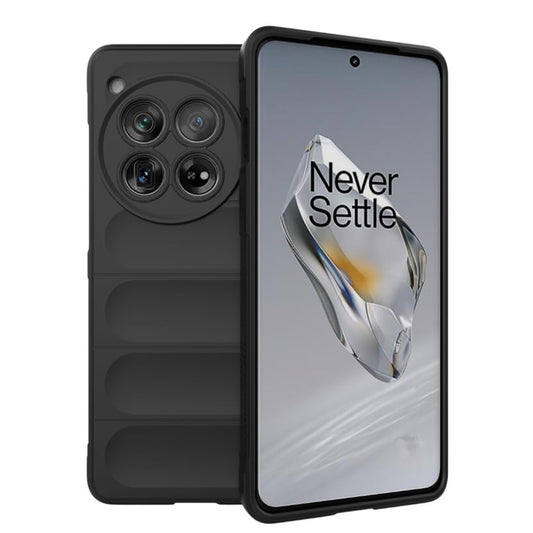 Custodia per OnePlus 12, Techsuit, Magic Shield, Nera