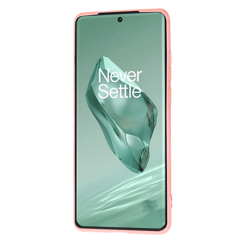 Custodia per OnePlus 12, Techsuit, SoftFlex, Rosa Chiaro