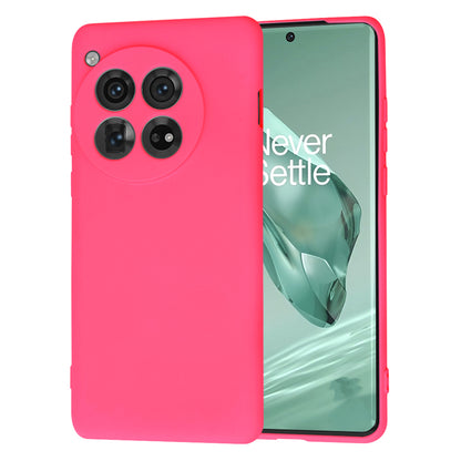 Custodia per OnePlus 12, Techsuit, SoftFlex, Rosa Scuro
