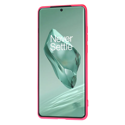 Custodia per OnePlus 12, Techsuit, SoftFlex, Rosa Scuro