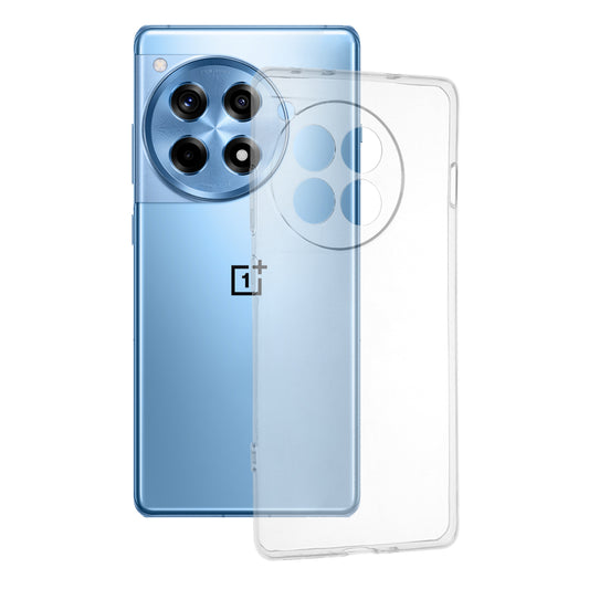 Custodia per OnePlus 12R, Techsuit, Chiara, Trasparente