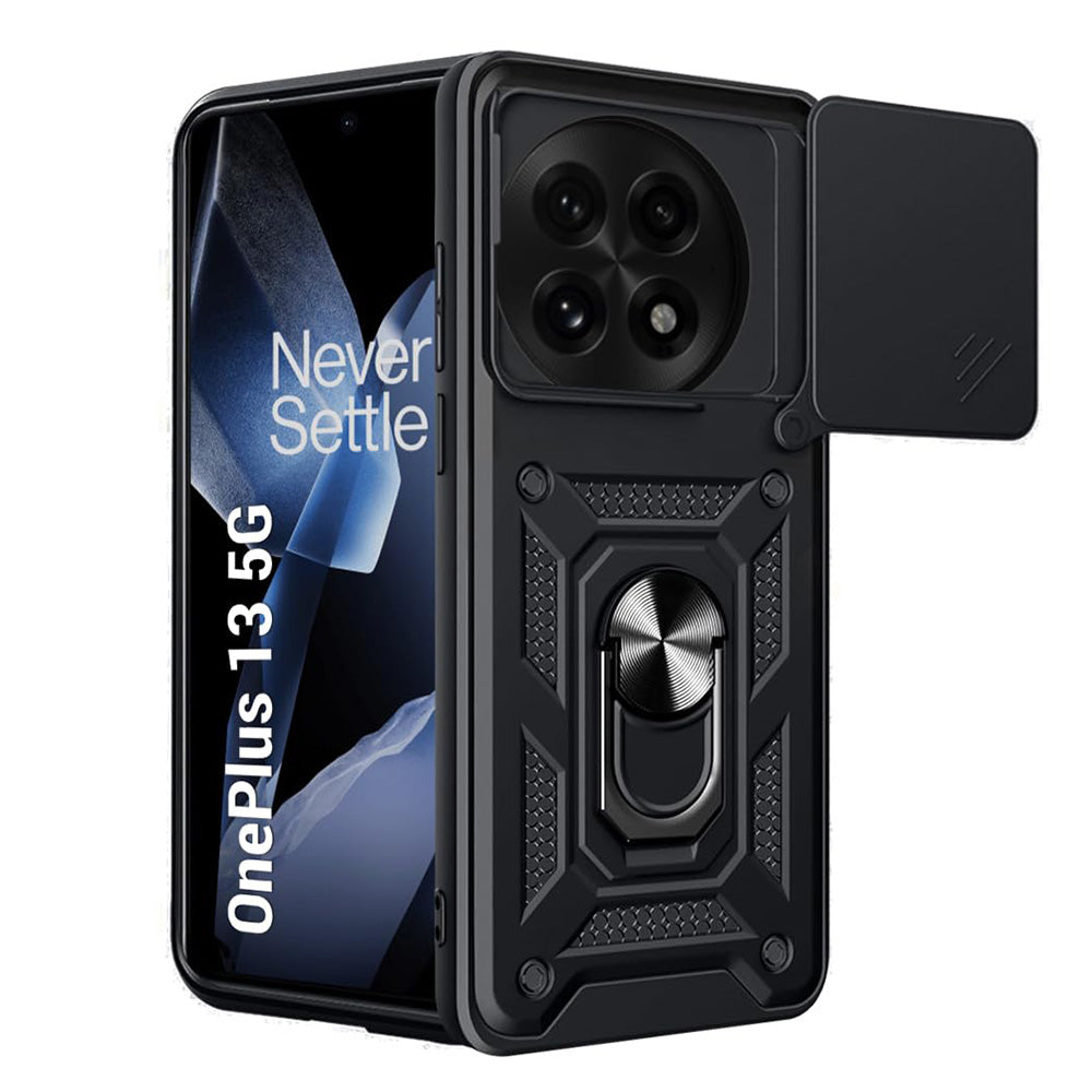 Custodia per OnePlus 13, Techsuit, CamShield, Nera