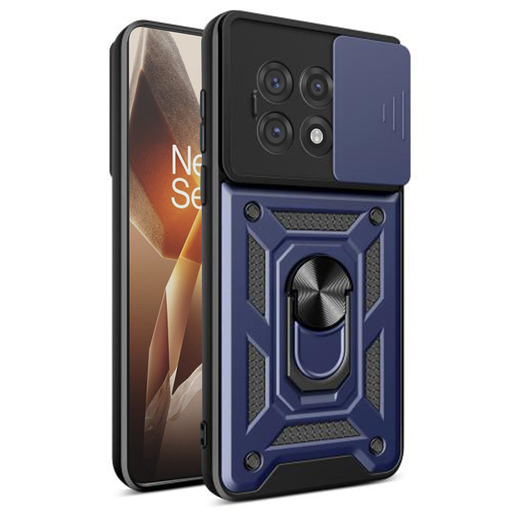 Custodia per OnePlus 13R, Techsuit, CamShield, Blu
