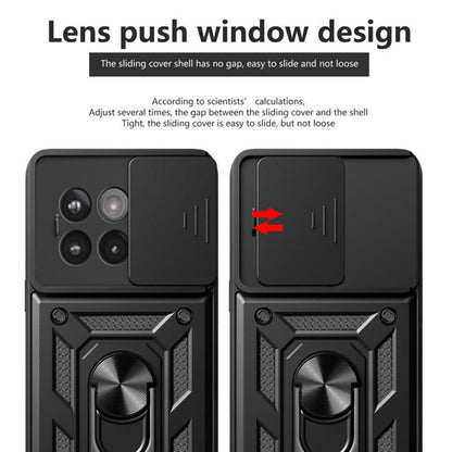 Custodia per OnePlus 13R, Techsuit, CamShield, Blu