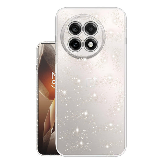 Custodia per OnePlus 13R, Techsuit, SparkleSkin, Trasparente