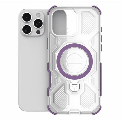 Custodia per OnePlus 15, Techsuit, Carbon Shield Pro, Viola