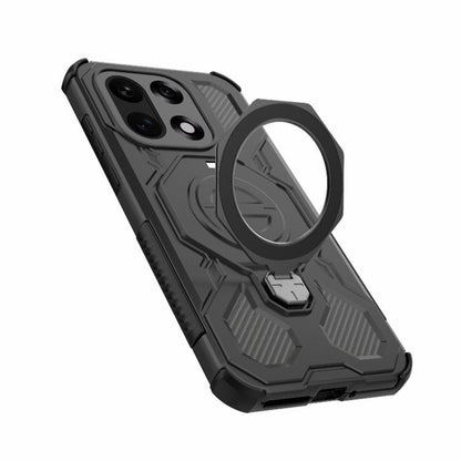 Custodia per OnePlus 15, Techsuit, Carbon Shield Pro, Nera