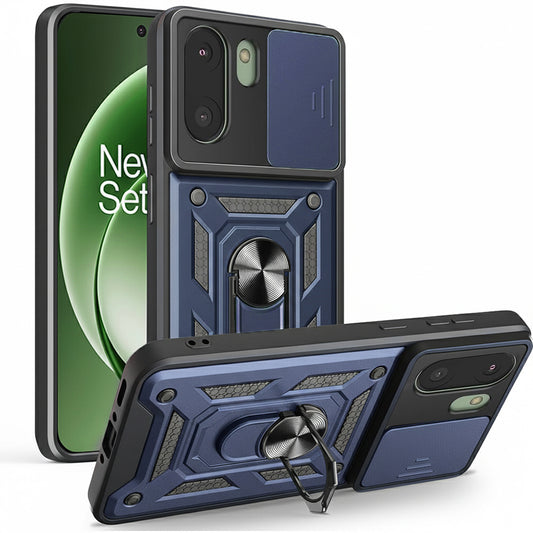 Custodia per OnePlus 15R, Techsuit, CamShield, Blu