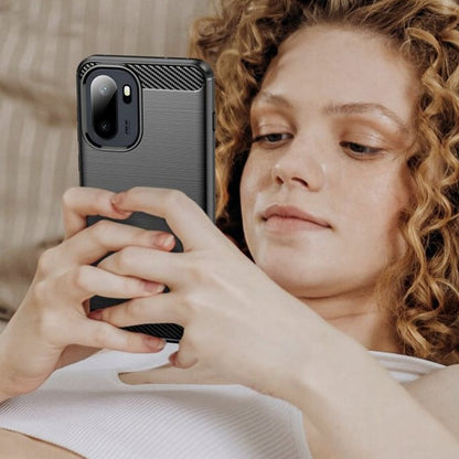 Custodia per OnePlus 15R, Techsuit, Carbonio, Nera