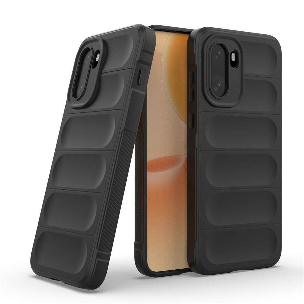 Custodia per OnePlus 15R, Techsuit, Magic Shield, Nera