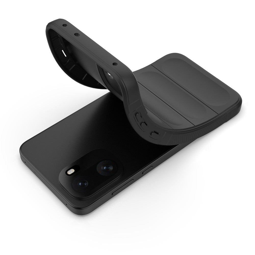 Custodia per OnePlus 15R, Techsuit, Magic Shield, Nera