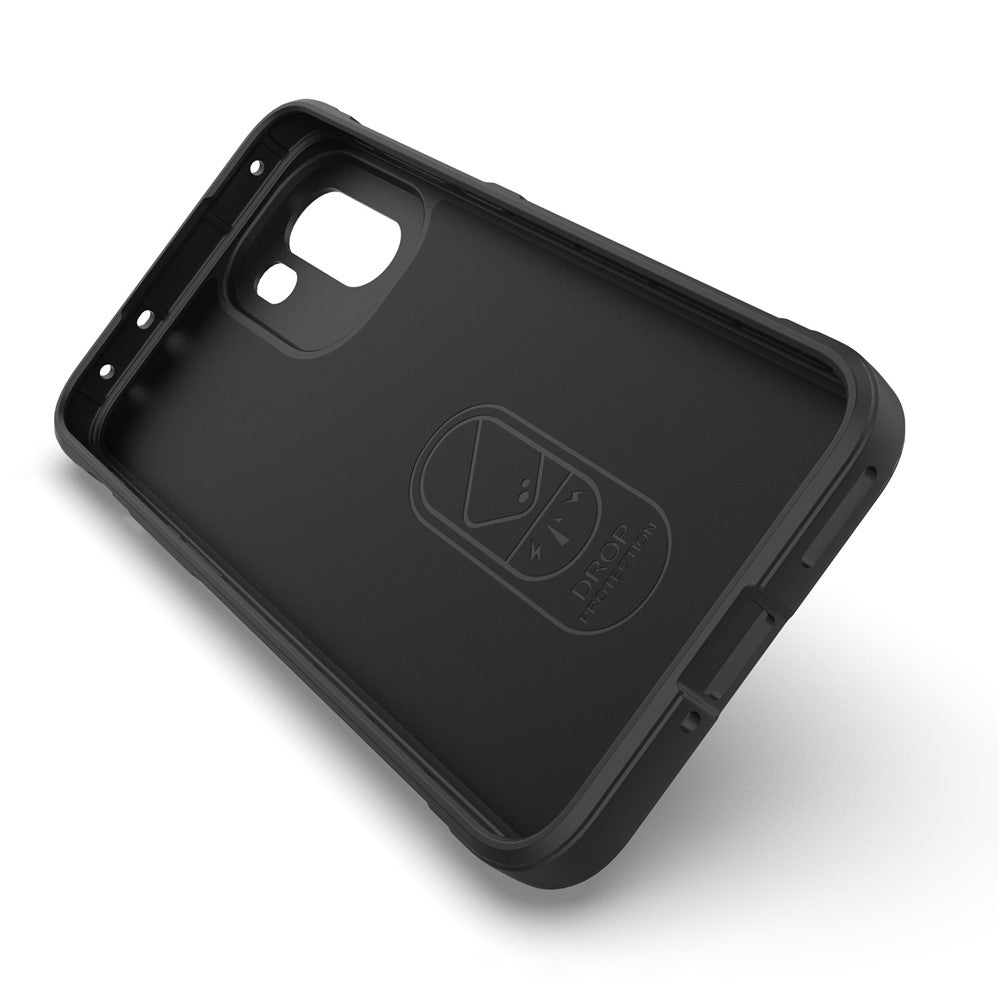 Custodia per OnePlus 15R, Techsuit, Magic Shield, Nera