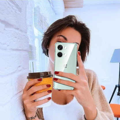 Custodia per OnePlus Nord 3, Techsuit, Shockproof Clear, Trasparente