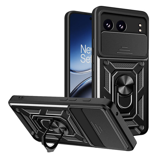Custodia per OnePlus Nord 4, Techsuit, CamShield, Nera