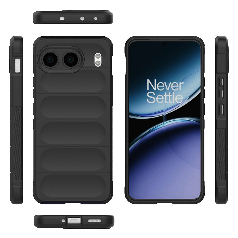 Custodia per OnePlus Nord 4, Techsuit, Magic Shield, Nera