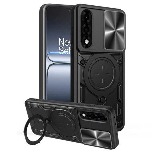 Custodia per OnePlus Nord 5, Techsuit, CamGuard Pro, Nera