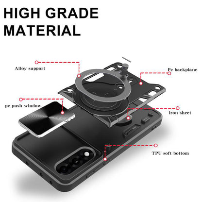 Custodia per OnePlus Nord 5, Techsuit, CamGuard Pro, Nera
